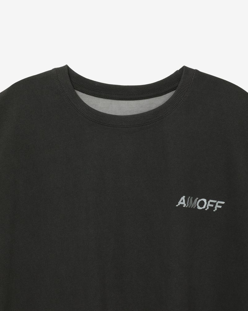 pigment aim T-shirts [ charcoal ]