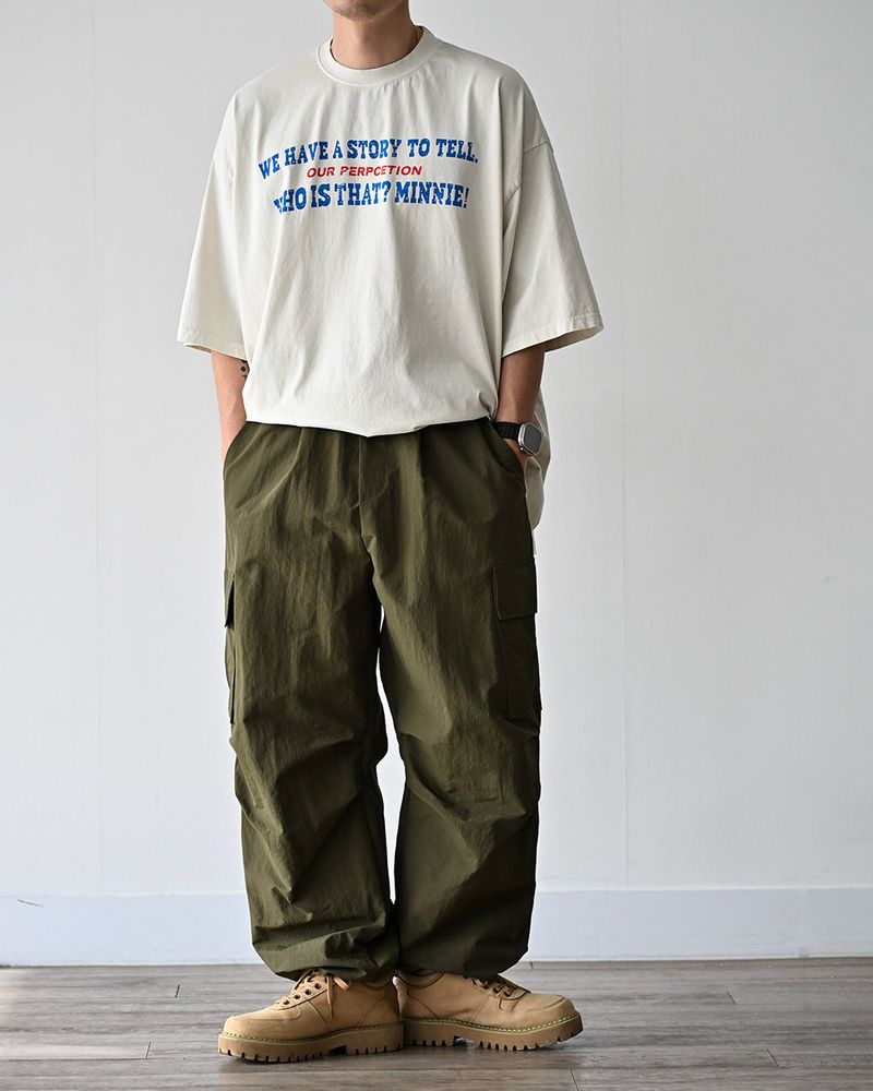 DRW D-RING WIDE CARGO PANTS