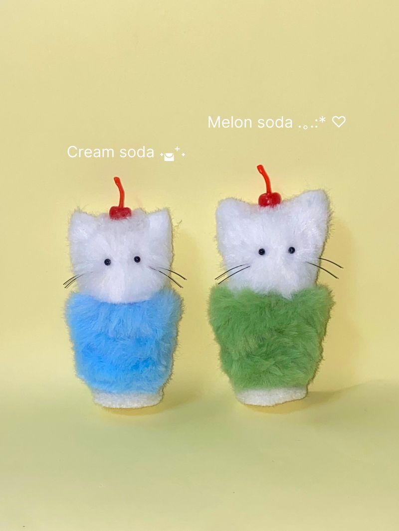 Soda myomyo keyring