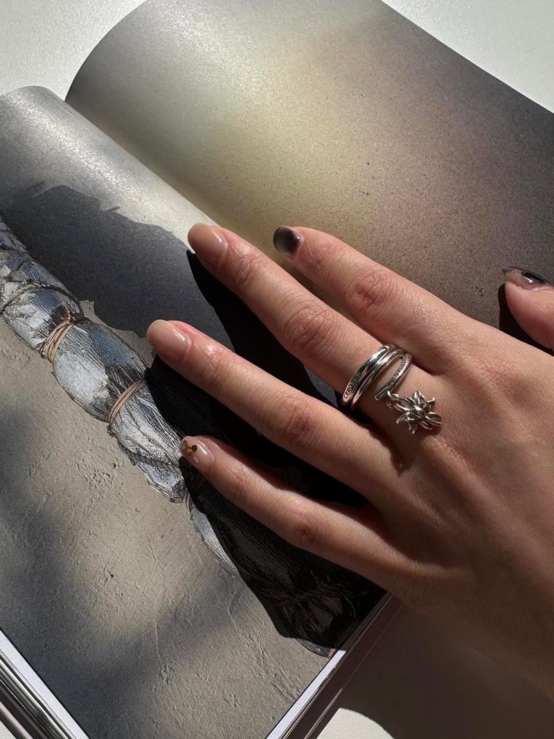 cerofar（セロファー）の「SUNFLOWER DROP RING（Accessories）」