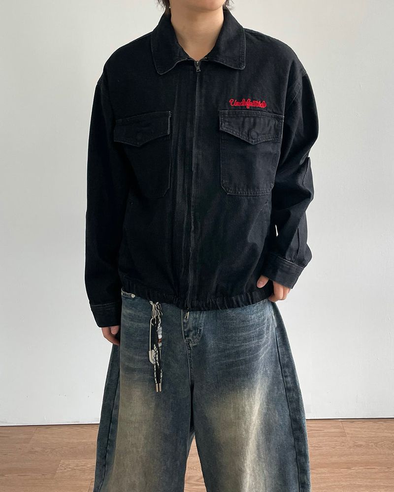 Delly Embroidered Denim Jacket