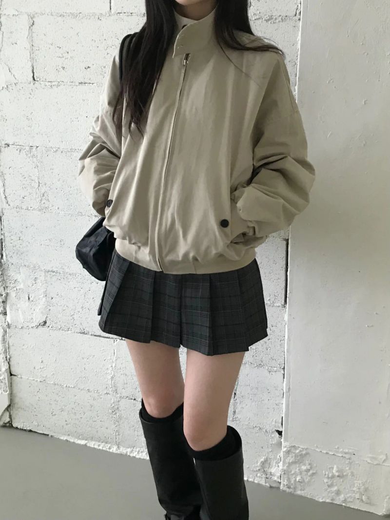 Kitten（キッテン）の「High-Neck Jacket (one color)（Jackets/Outerwear）」