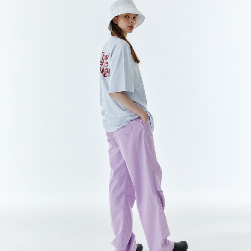 Shape Logo T-Shirt Melange Gray