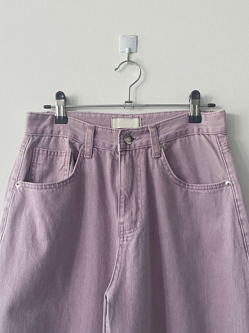 Saffron semi-wide pants