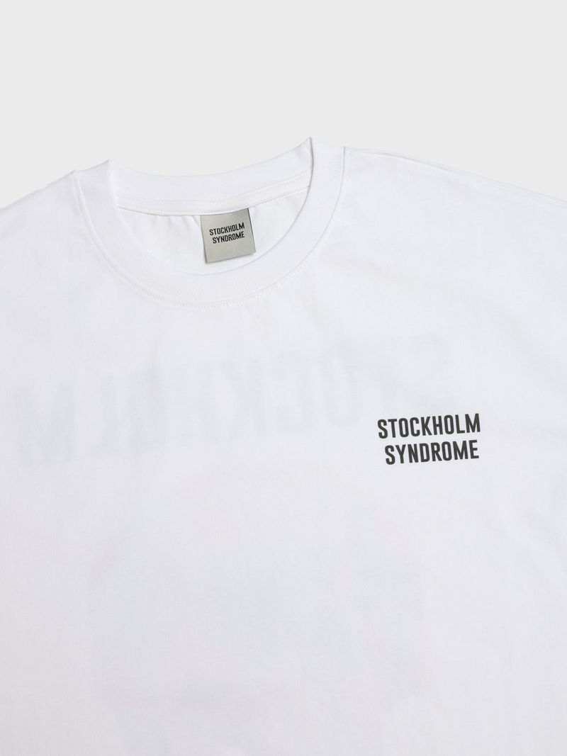 STHLMSNDRM スカルTシャツ - ホワイト