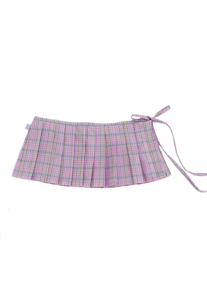 adorntie（アドオンタイ）の「 A Flower Layered Skirt (pink)（Skirts）」