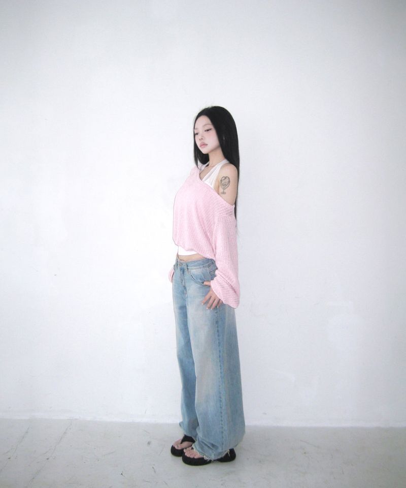 amelie unbal knit (3colors)