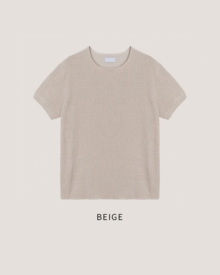 (M's) Velour Dekki Short Sleeve Knit