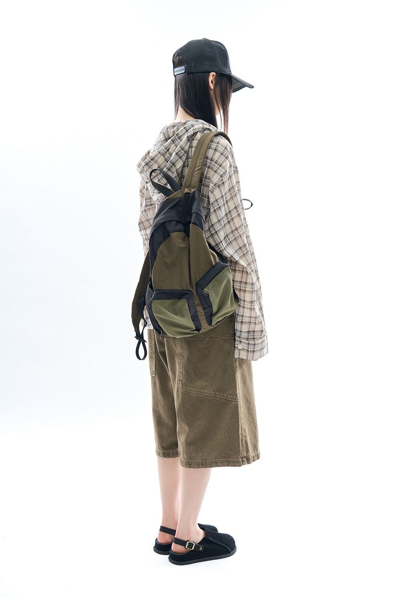 Mud retro bermuda pants