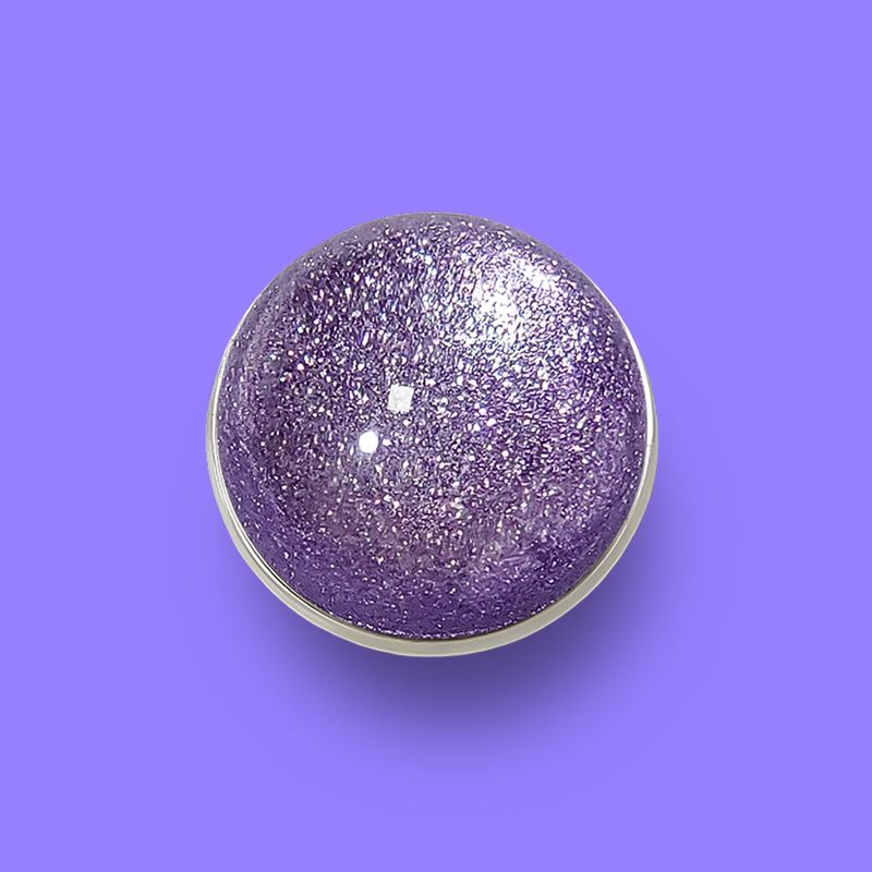 Pastar Pesto（パスターぺスト）の「【MADE】Violet glitter Smart Tok / Pesto 7.（Smartphone Accessories）」