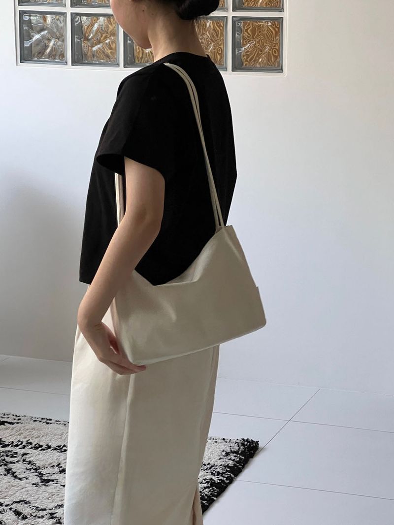 ppocketto cozy half bag - ivory