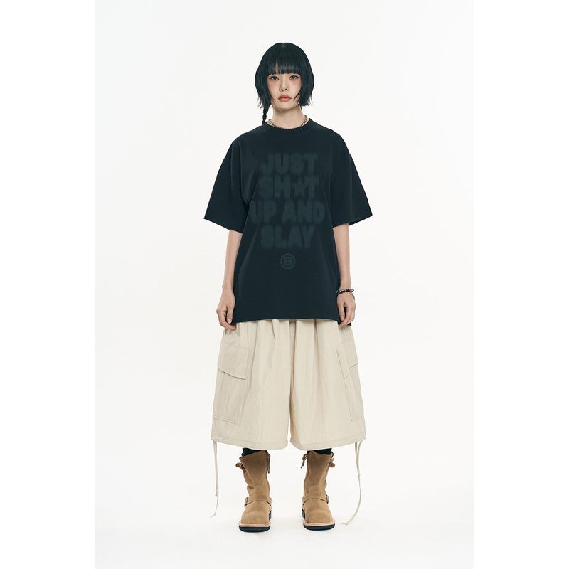Kandi Blur Short Sleeve - Black