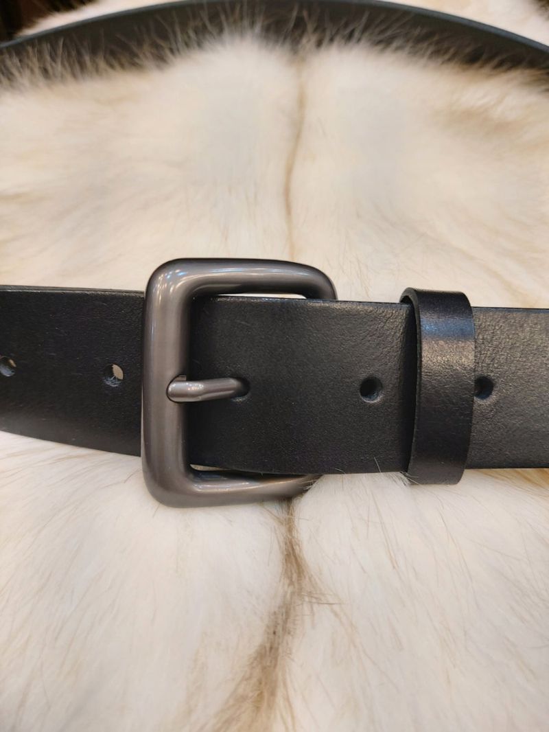 LMN Laurent Metal Cowhide Belt (4 colors)