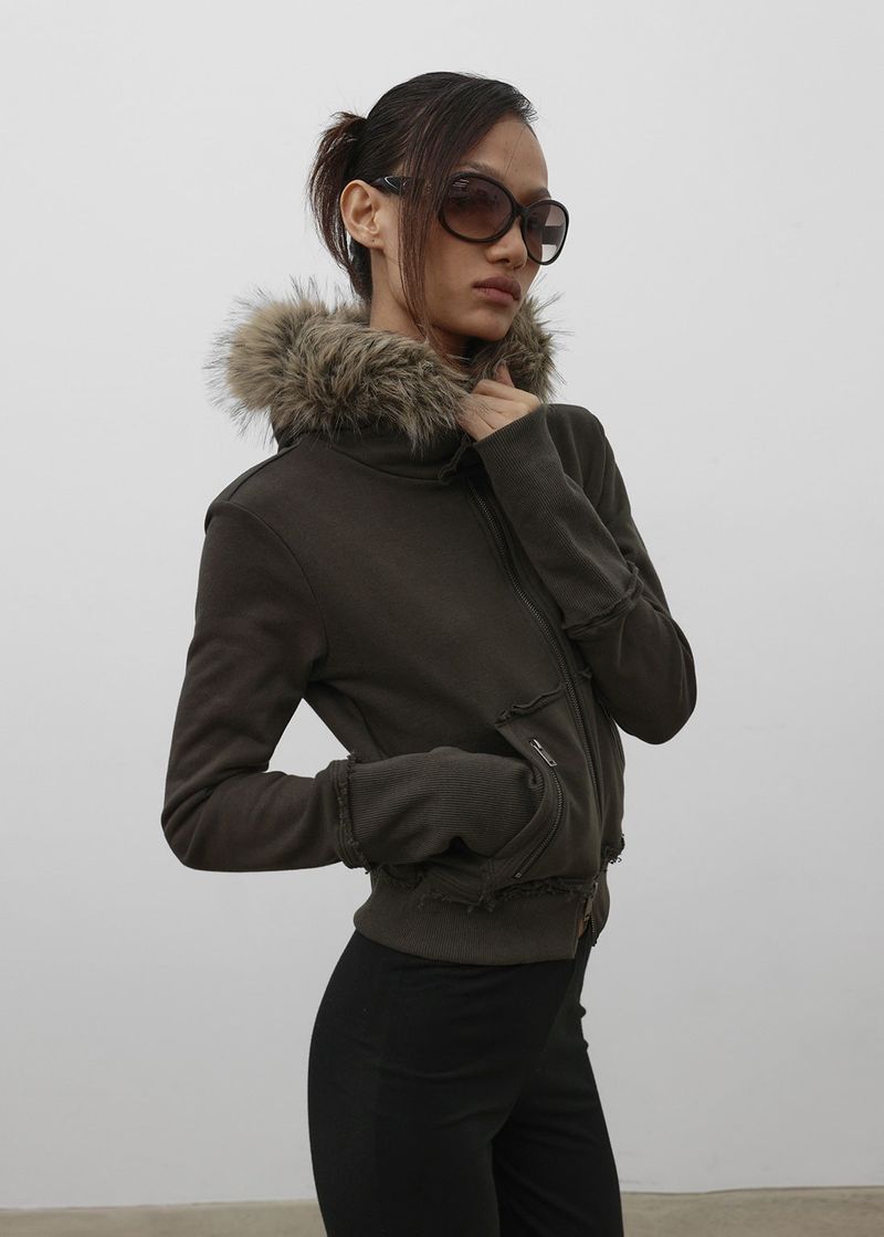 BLACKUP（ブラックアップ）の「[MADE] Anus Fur Zip-Up (Available as a set)（Jackets/Outerwear）」