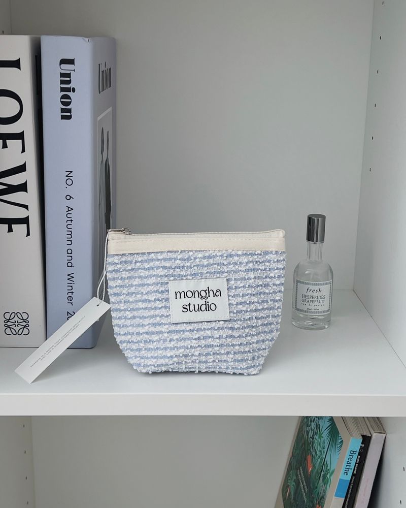  zipper pouch - Summer tweed (sora)