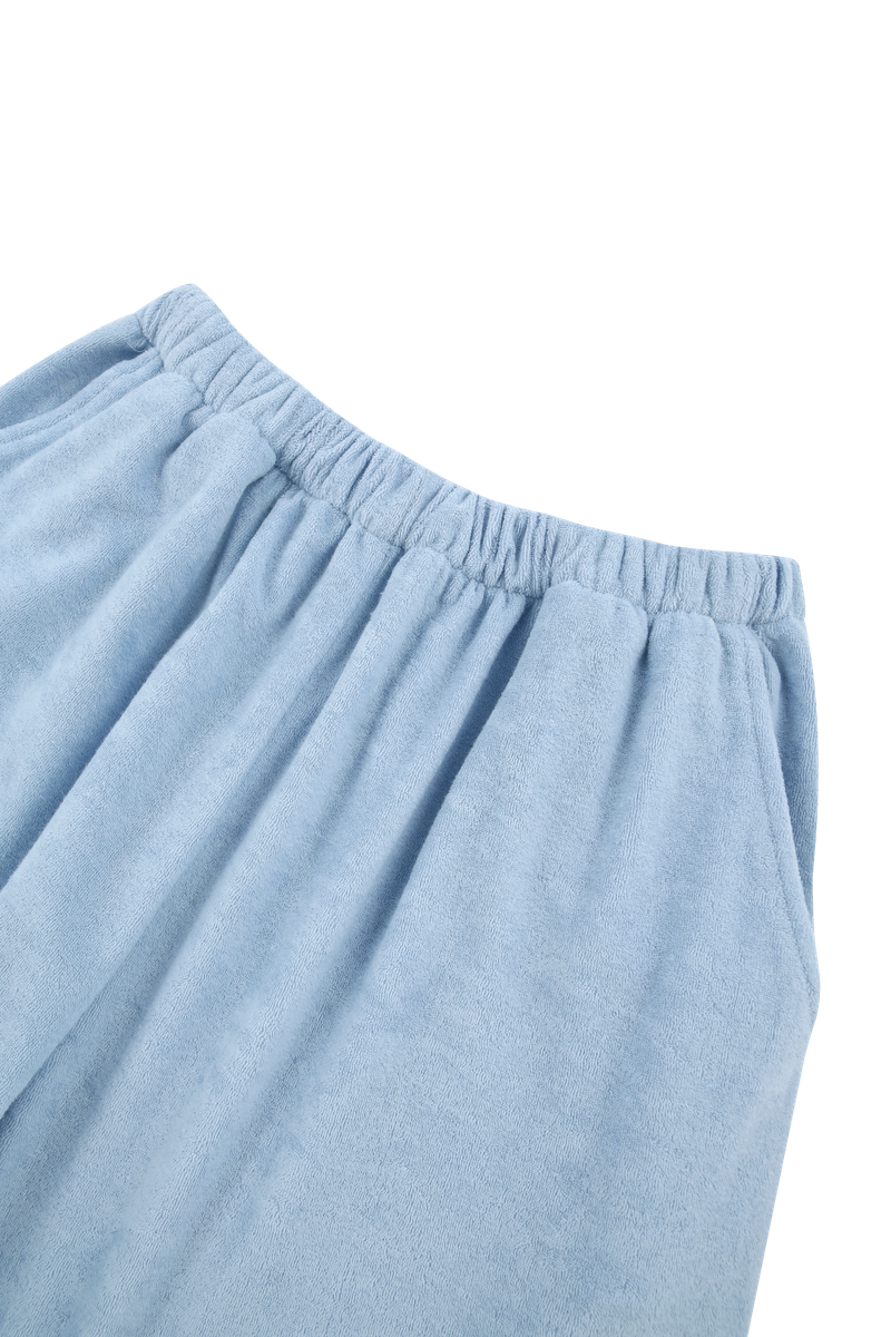 FW PRS blue meommeo-i towel pajama set-up