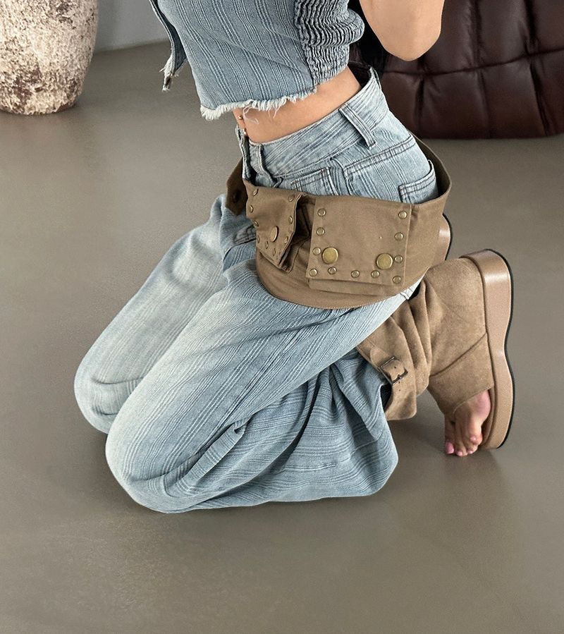 Cotton Stud Zing Cargo Belt