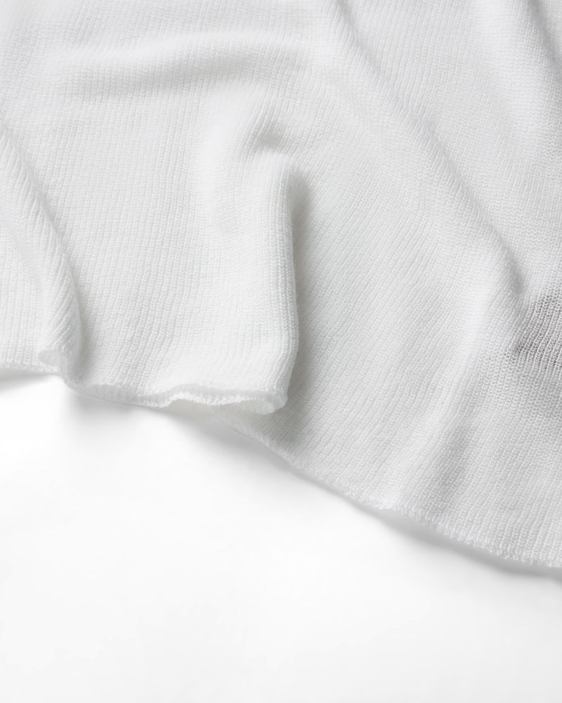 KNIT WHITE LONG SLEEVES