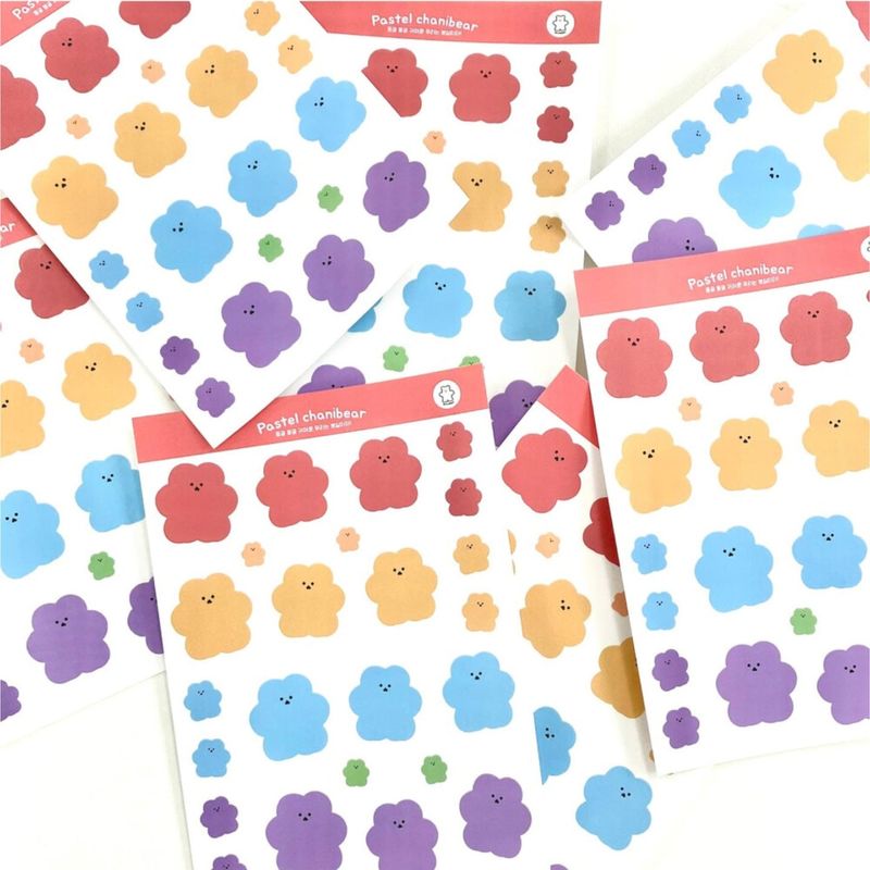 Chanibearの「pastel chanibear sticker(Smartphone Accessories)」