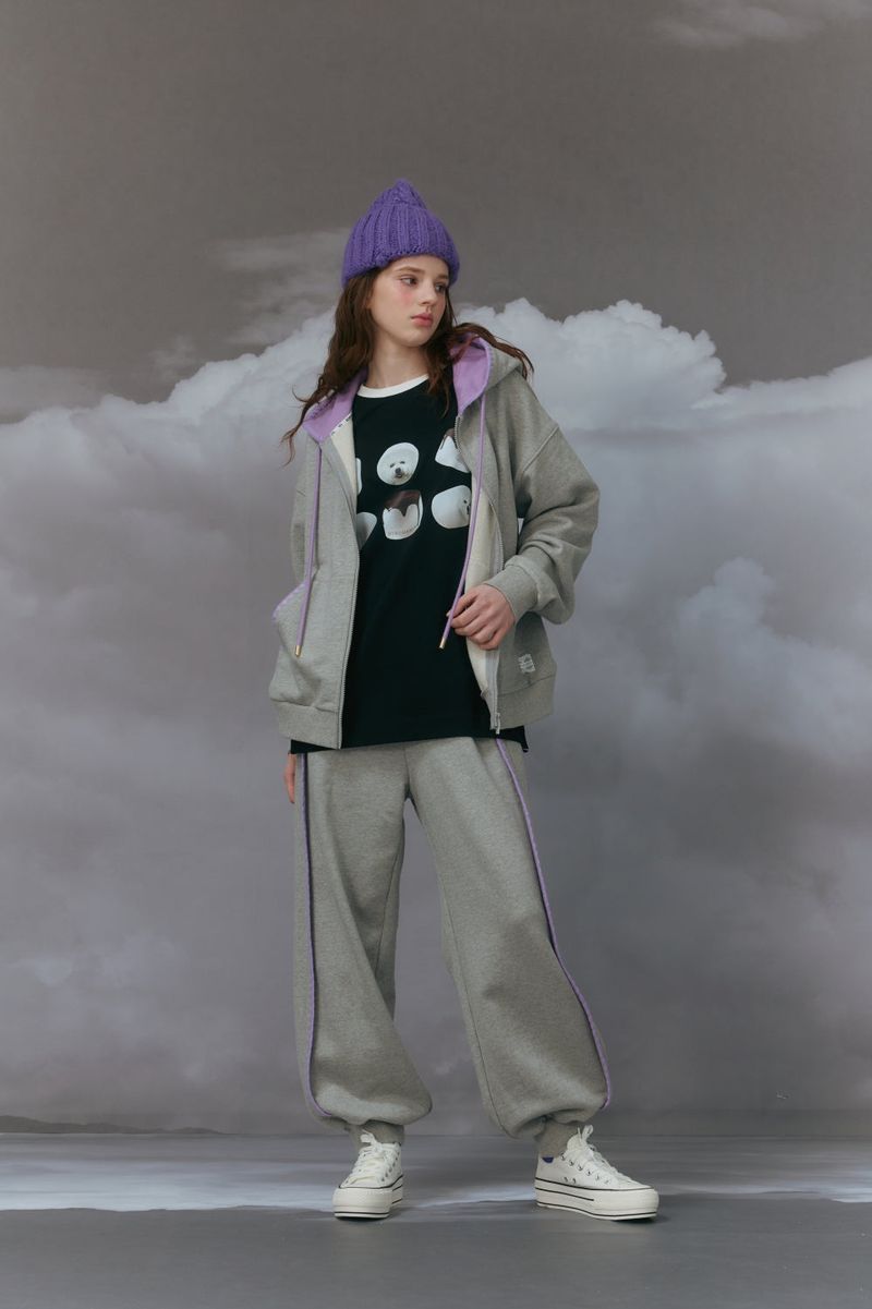Embroidery pants