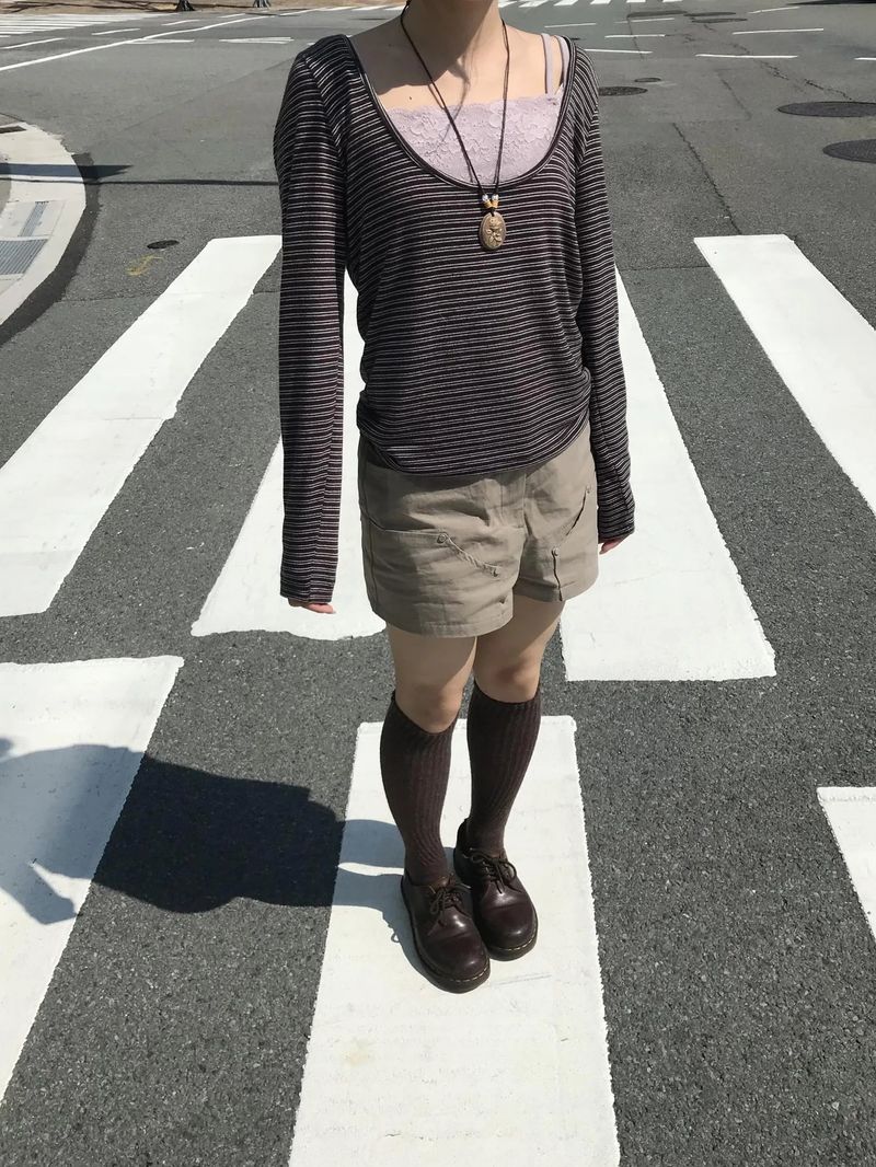 shu stripe t-shirts