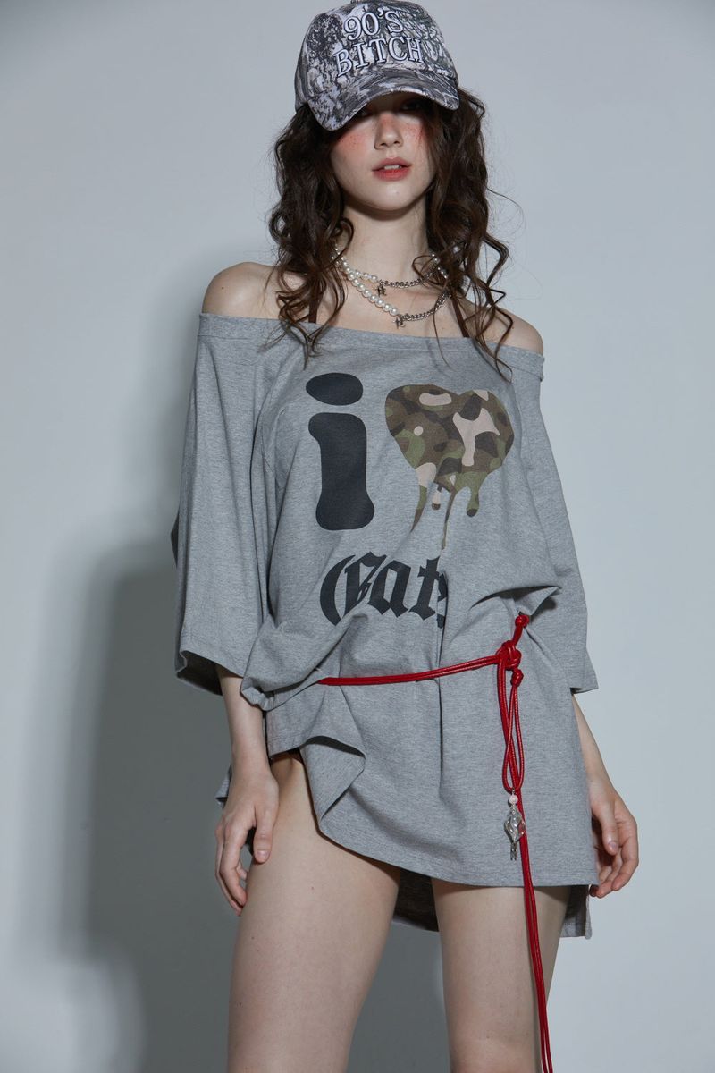 LOVE CAMO T-SHIRT