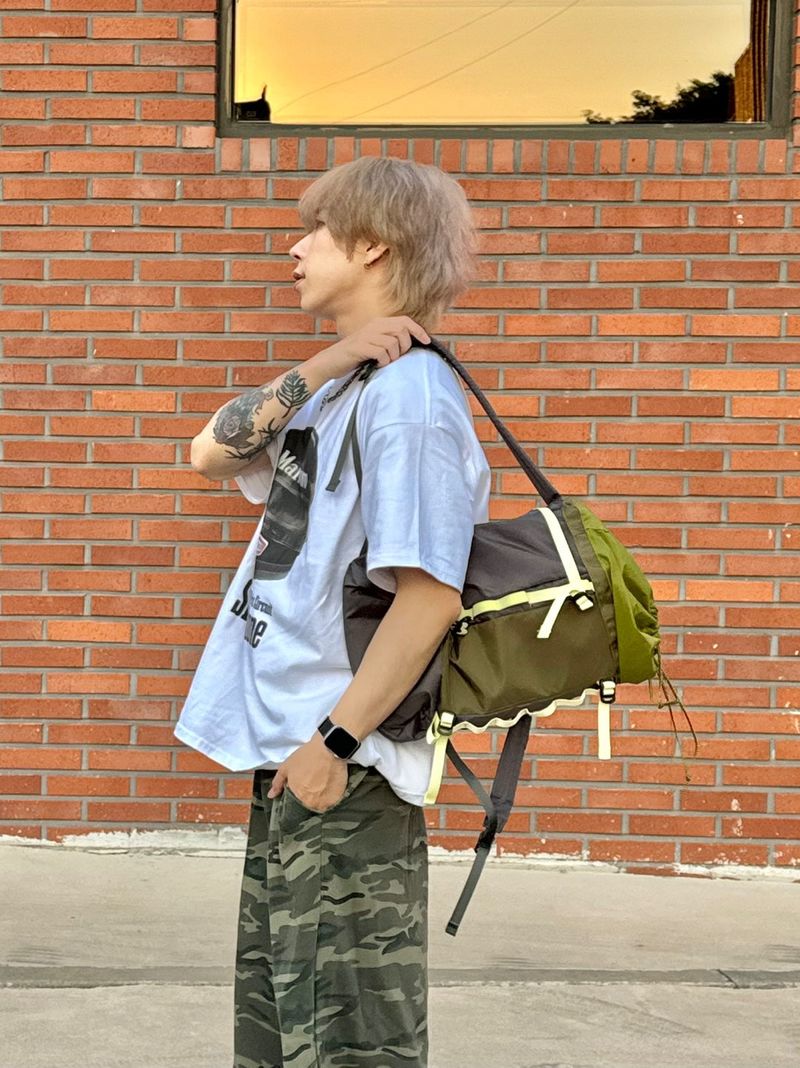 Camo plage bermuda sweat pants 2C