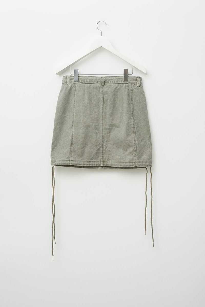 (W) Weth Washed Skirt (2color)
