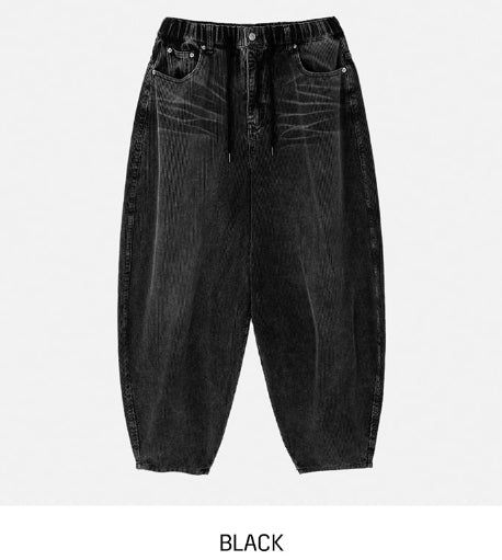 Dusty Corduroy Washed Balloon Pants