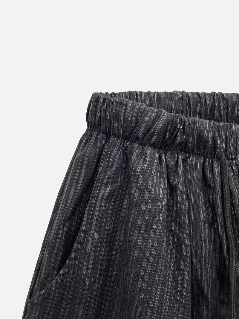 Paul Stripe Banding Slacks (2c)