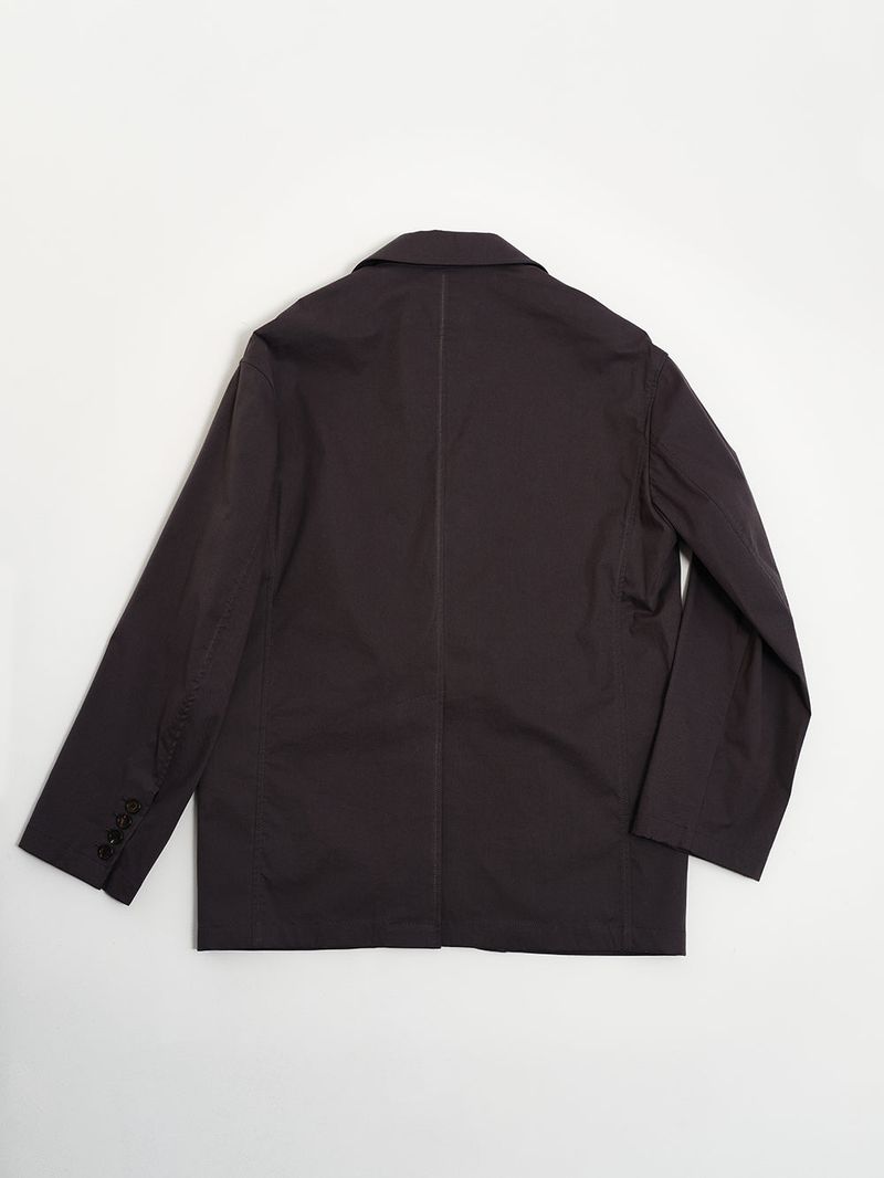OVERLAP JACKET CHARCOAL