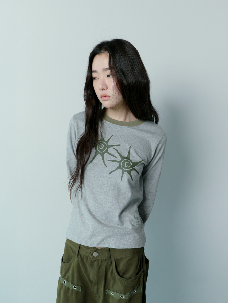 SOLUNA R-NECK LONG SLEEVE T UNISEX