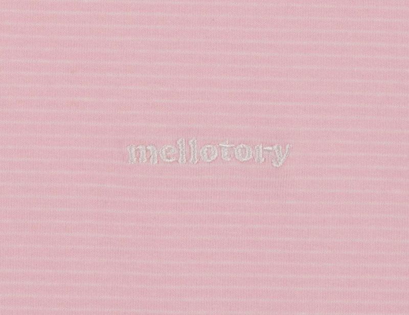 SOFT STRIPED T-SHIRT (PINK)