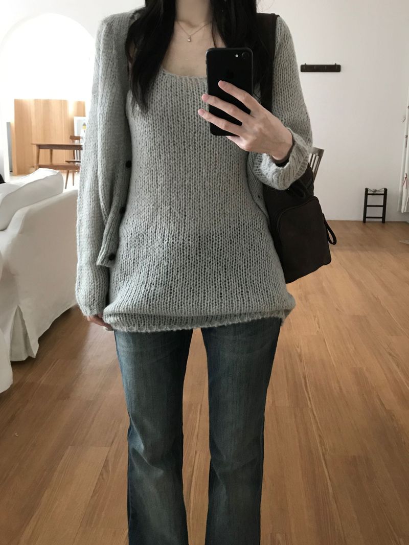 Knit Cardigan Set (3 colors)