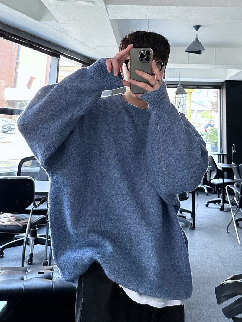 never soft round overfit knit