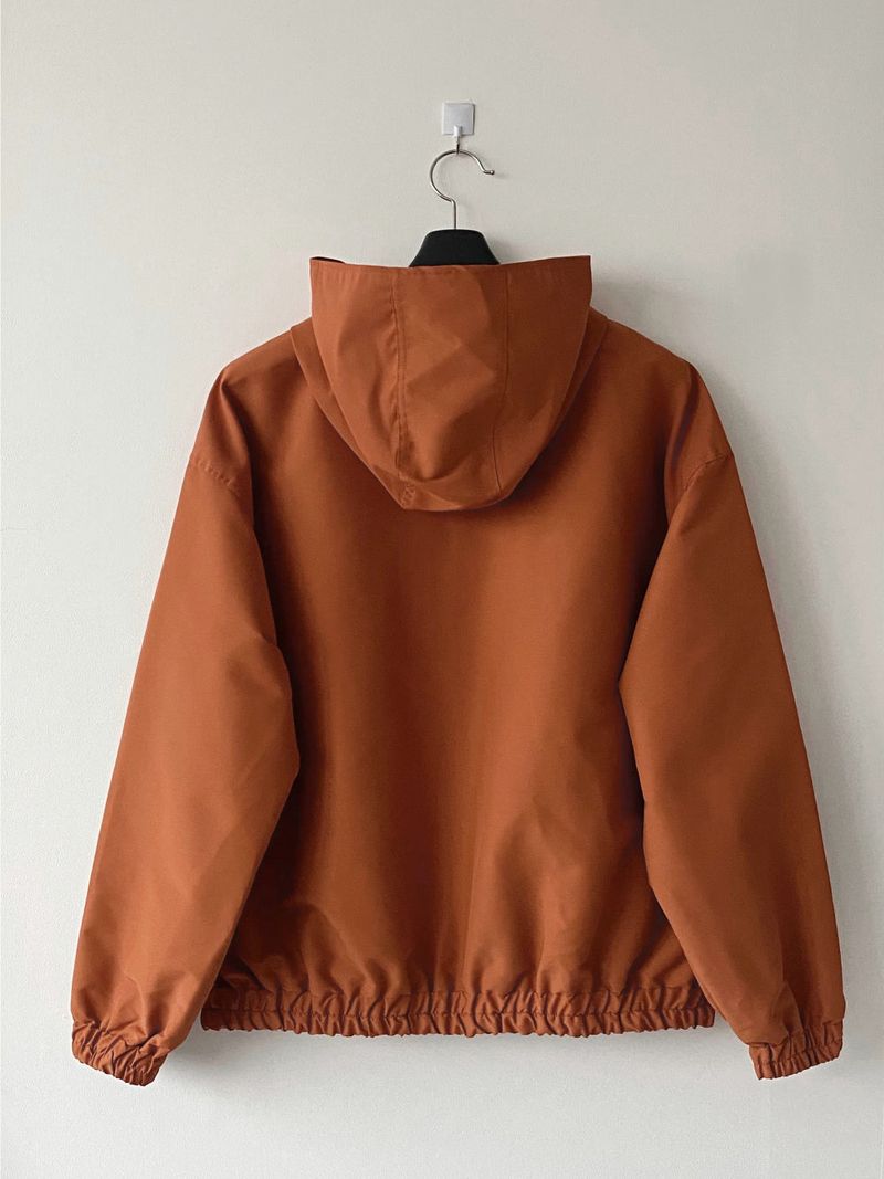 Fancy windbreaker hood jacket