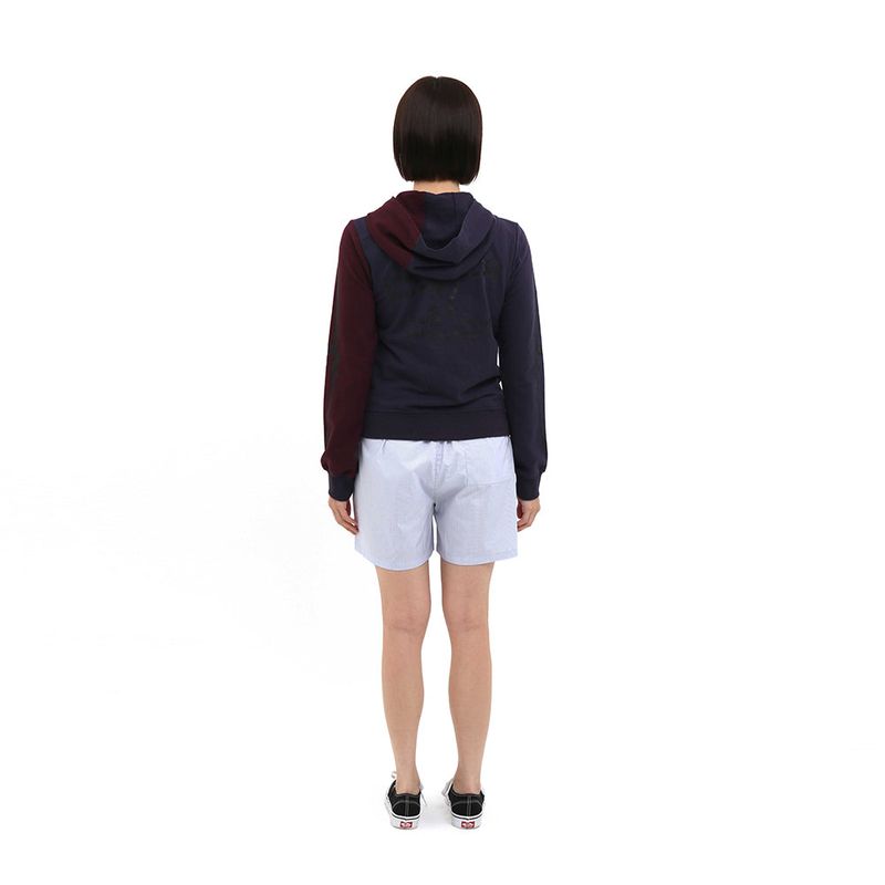 1/2 SAFETY ASURA HOOD ZIP UP (PURPLE/NAVY)