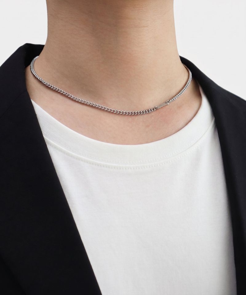 surgical stainless steel necklace_CLEF SIMPLE NEC