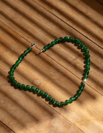 partez(パルテ)の「Green Pebble Necklace(Accessories)」