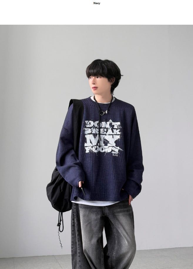Spike Knit Long Sleeve
