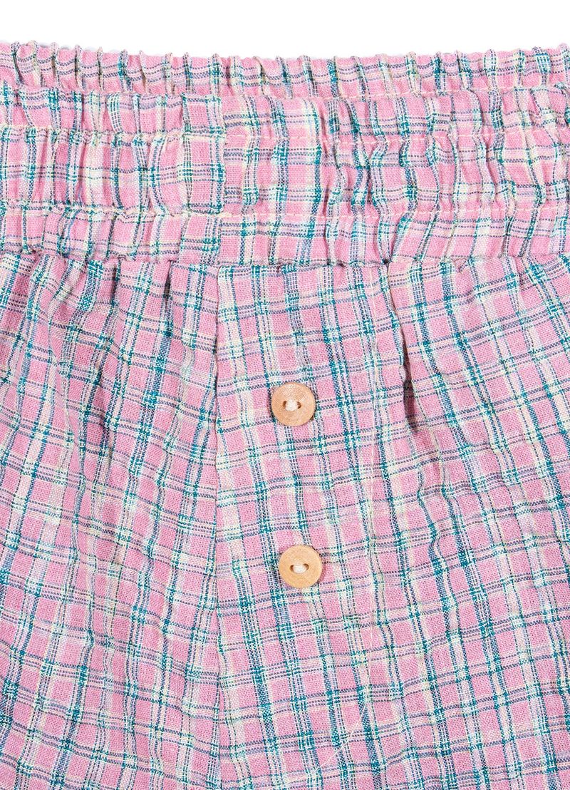 CHECK BOXER SHORTS_Pink
