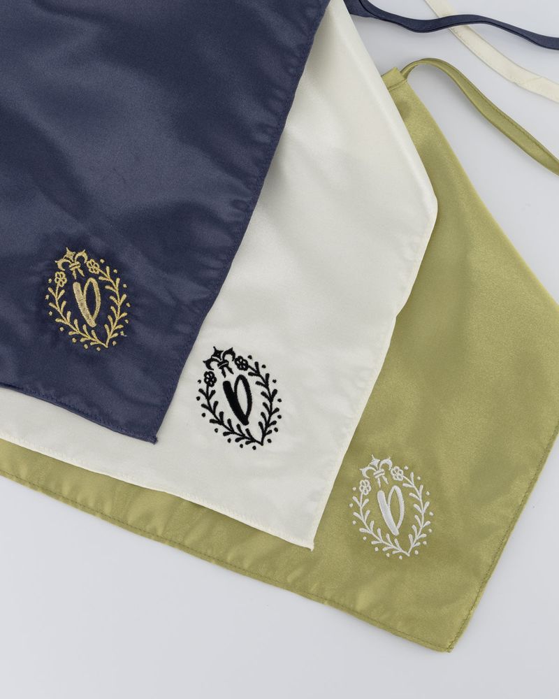 【MADE】Doyoubi Dimanche crown kerchief[Olive green]
