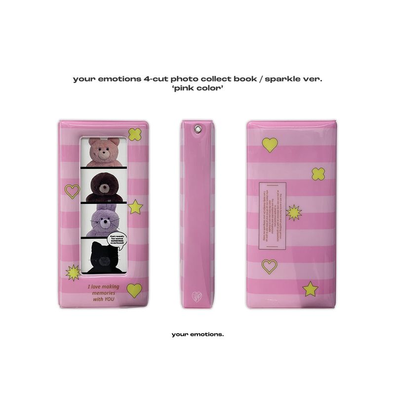'your emotions' 4-cut photo collect book / sparkle ver.