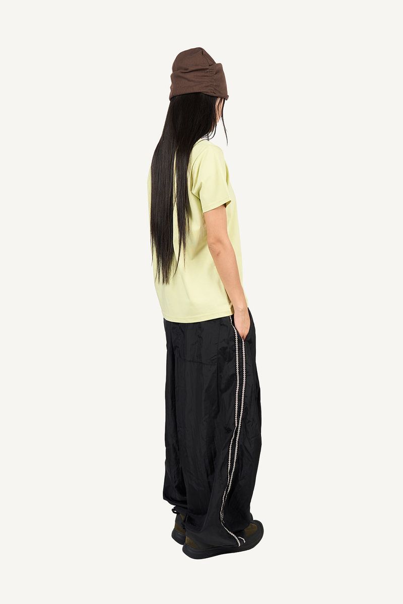 Side ethnic nylon pants