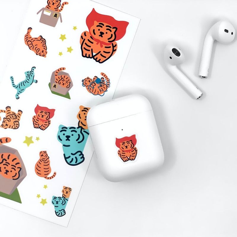 HERO TIGER MIX STICKERS