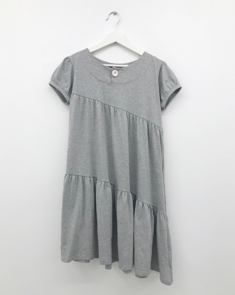 クロス ボタン ドレス (2color) 