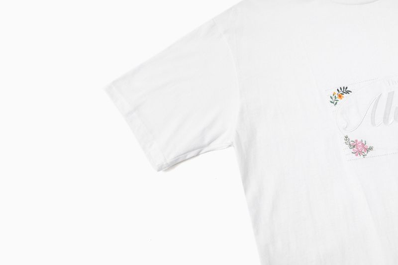ALWAYS EMBROIDERED T-SHIRT(WHITE)