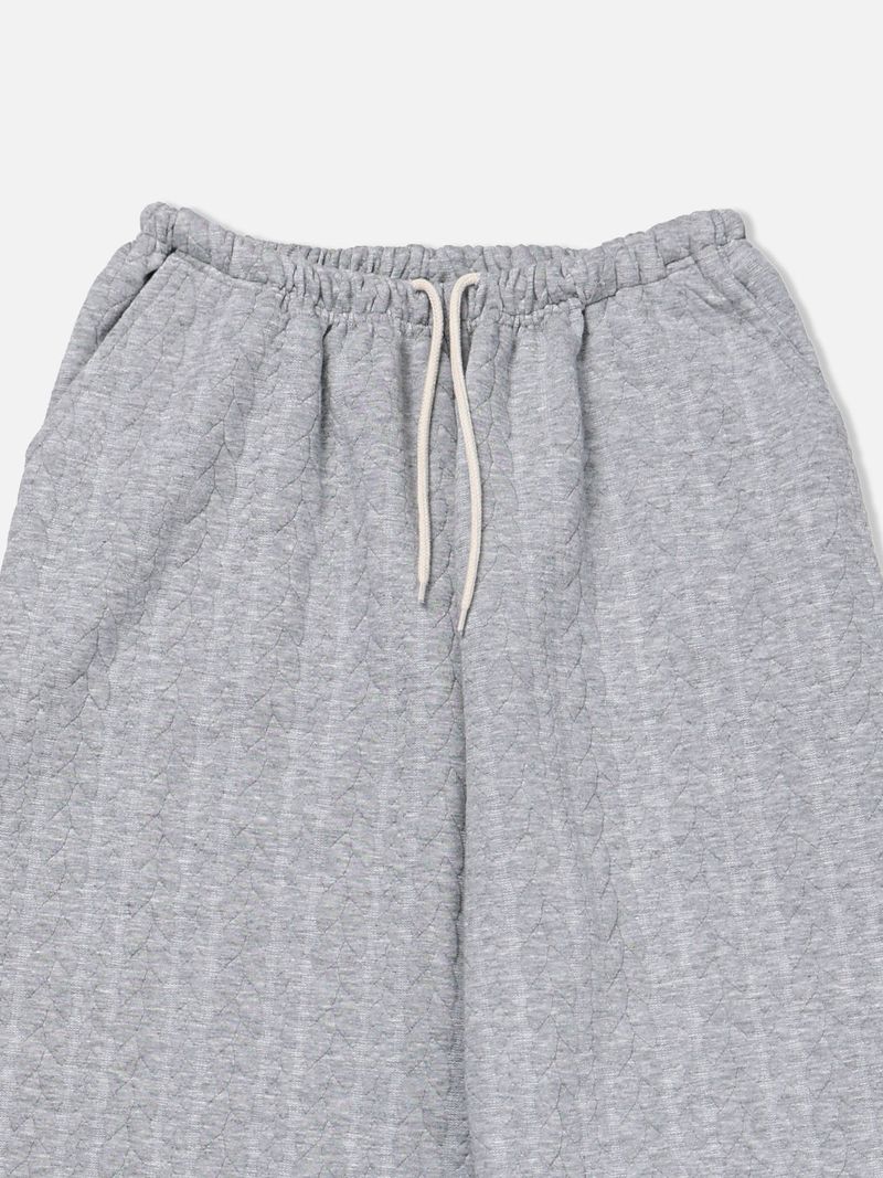 Mono Cable Quilted Wide Pants (4c)