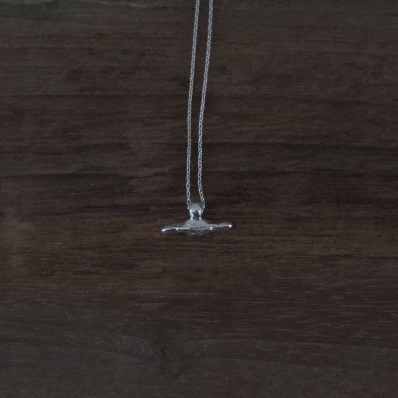 [MADE] saturn necklace I