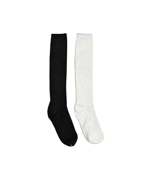 ULAN（ユレン）の「Teens Basic Rib Long Socks（Fashion Accessories）」